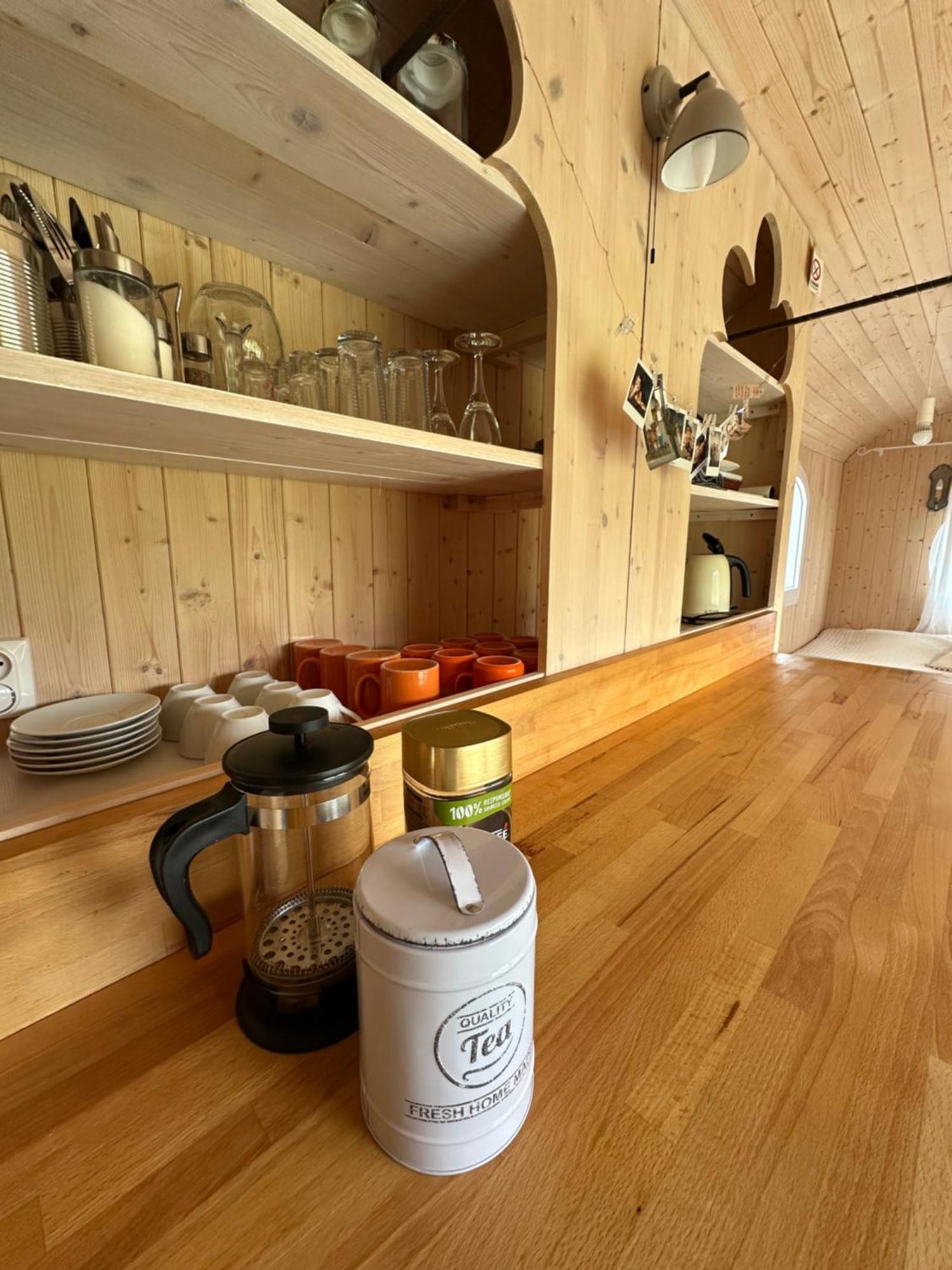 Glamping - Stylova Maringotka V Srdci Ladova Kraje, Pobliz Hlavniho Mesta Prahy Stribrna Skalice Dış mekan fotoğraf